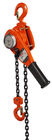 Rojo de cadena de la capacidad del alzamiento 750kg de la palanca de las herramientas manuales antipolvo de la elevación/modificado para requisitos particulares